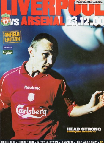 Match programme